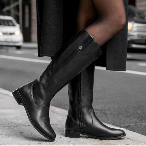 INC International Concepts Shoes - INC Black Genuine Lether Boots